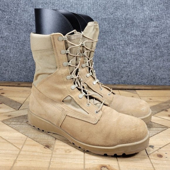 Belleville Shoes Wide Belleville Mens Size 3 W Desert Combat Boots